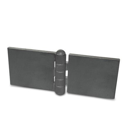 Otto Ganter Hinge Steel Profile for Welding, GN 1366